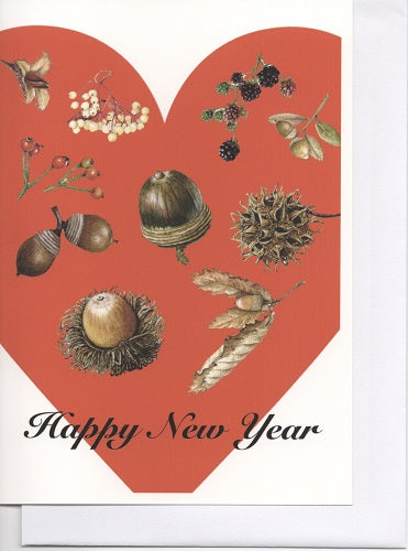 Greeting card for new year (Fruitful Joy) 